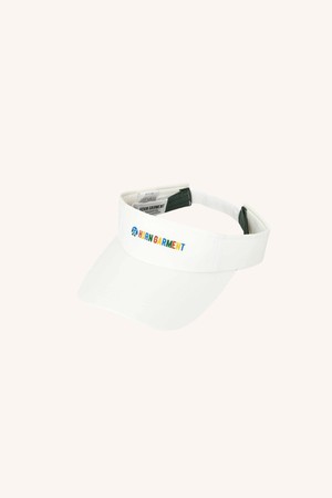 RAINBOW LOGO POINT VISOR HN7YY04U_WHITE-a