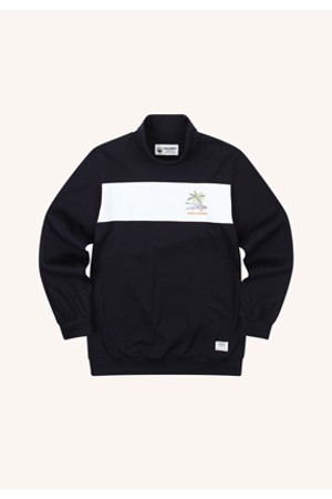 M PALM TREE LS HIGHNECK HN1CA03M_NAVY-a