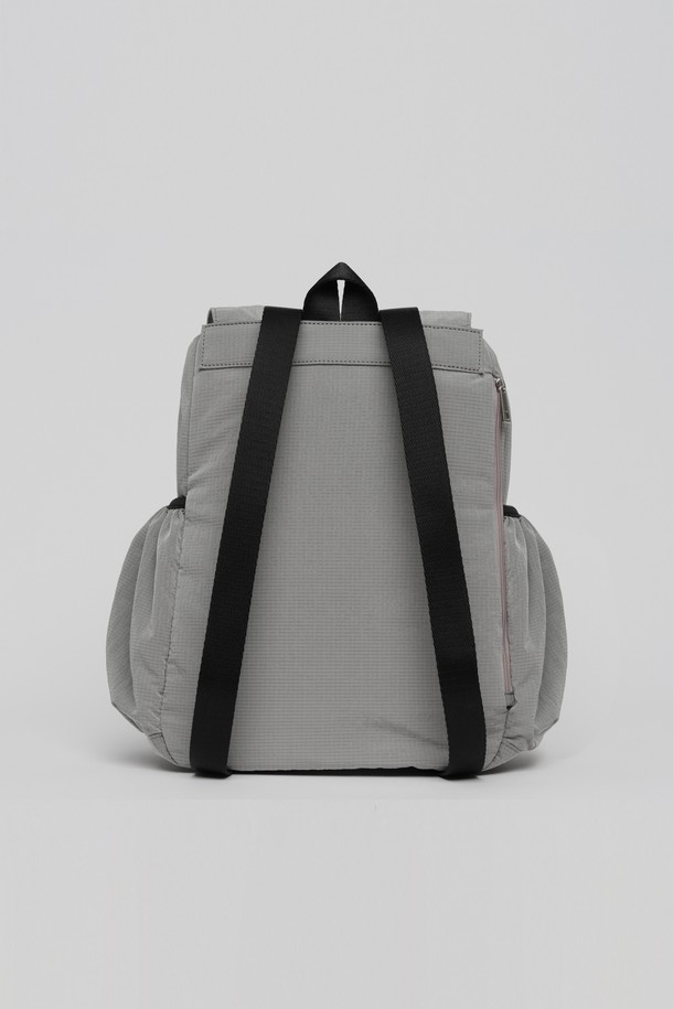 NONMUTE - 백팩 - Carry your backpack Light grey