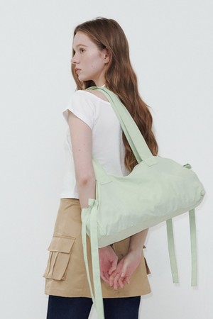 Pigtails Ribbon Bag Green