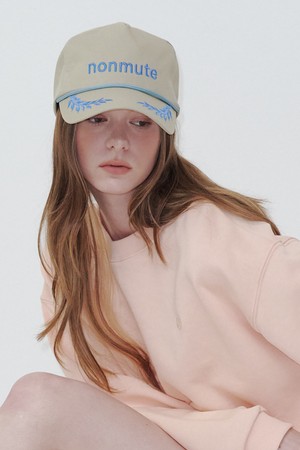 Basic Logo Symbol Ballcap Beige