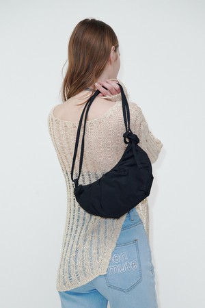 Mini Halfmoon Bag Black
