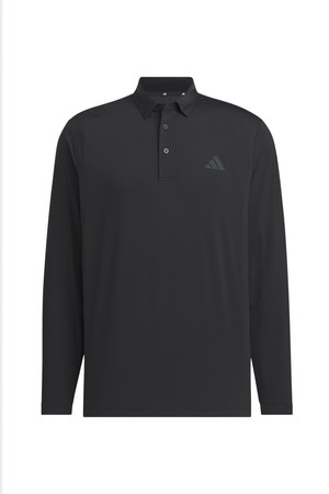 [아디다스골프] 25SS KB3067 남성 3S 긴팔 폴로 티셔츠_BLACK-a
