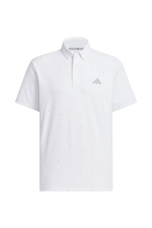 [아디다스골프] 25SS JE7146 남성 PG 모노그램 반팔 폴로 티셔츠_WHITE-a