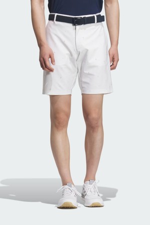 [아디다스골프] 25SS JE7147 남성 모노그램 골프 쇼츠_WHITE-a