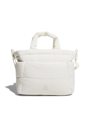 [아디다스골프] 25FW JM2722 퀼링 라운드 토트백_WHITE-a