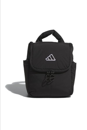 [아디다스골프] 25FW JM0210 퀼팅 숄더 파우치 백_BLACK-a