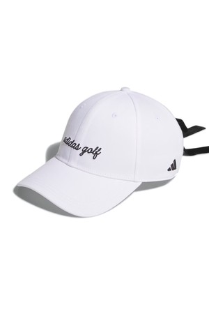 [아디다스골프] 25FW JN9771 리본 골프 모자_WHITE-a