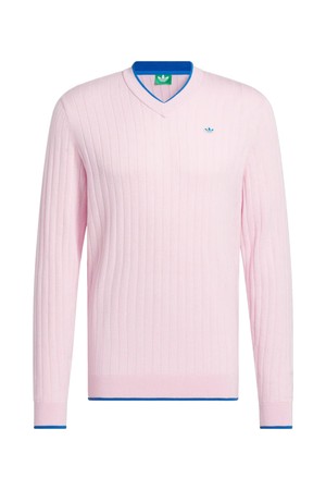 [아디다스골프 오리지널스] 25신상 JP1192 캐시미어 남성 니트 스웨터_PINK-a