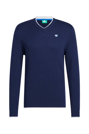 [아디다스골프 오리지널스] 25신상 JP1193 캐시미어 남성 니트 스웨터_NAVY-a