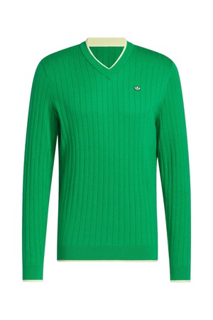 [아디다스골프 오리지널스] 25신상 JP1194 캐시미어 남성 니트 스웨터_GREEN-a