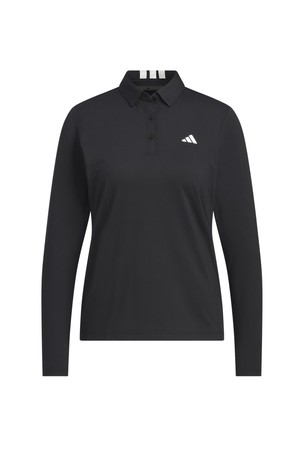 [아디다스골프] 25FW JM3010 여성 폴로 긴팔 티셔츠_BLACK-a
