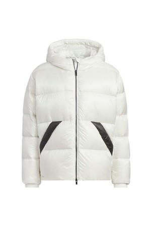 [아디다스골프] 25FW JM7136 퍼텍스 풀집 공용 다운 자켓_WHITE-a