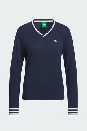 [아디다스골프 오리지널스] 26년 NEW JY5291 캐시미어 여성 스웨터_NAVY-a