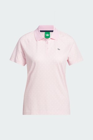 [아디다스골프 오리지널스] 26년 NEW KE7776 All Over Trefoil 여성 반팔 티셔츠_PINK-a