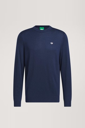 [아디다스골프 오리지널스] 26년 NEW KB3827 캐시미어 남성 스웨터_NAVY-a