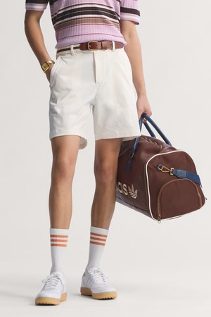 [아디다스골프 오리지널스] 26년 신상 KB8589 트위스트위브 남성 쇼츠_WHITE-a