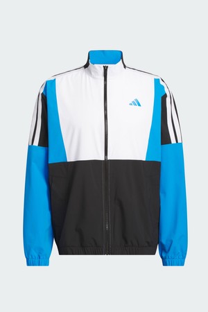 [아디다스골프] 26년 NEW JZ7004 비욘드 트위스트위브 풀집 남성 윈드브레이커_BLUE-a