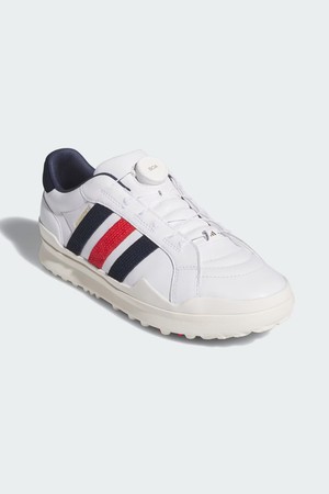 [아디다스골프] 26년 NEW HP3717 레트로크로스 그립모어 보아 스파이크리스 남성 골프화_WHITE-a