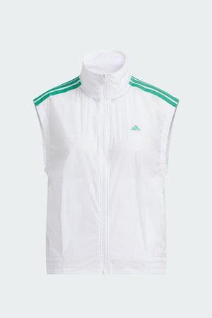 [아디다스골프] 26년 NEW KD7203 3-스트라이프 우븐 여성 베스트_WHITE-a