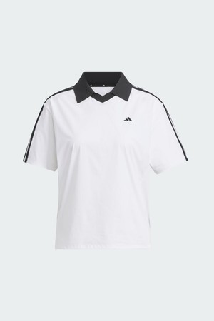 [아디다스골프] 26년 NEW KD7206 골프 우븐 여성 셔츠_WHITE-a