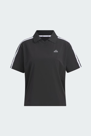 [아디다스골프] 26년 NEW KD7207 골프 우븐 여성 셔츠_BLACK-a