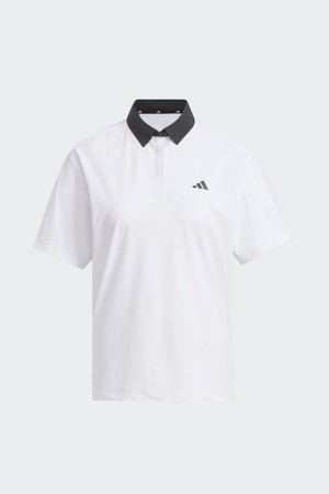 [아디다스골프] 26년 NEW KQ7159 얼티메이트365 클라이마쿨 여성 반팔 폴로 셔츠_WHITE-a
