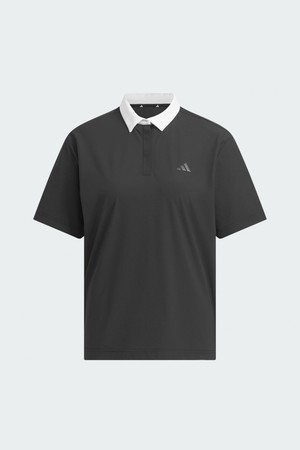 [아디다스골프] 26년 NEW KQ7160 얼티메이트365 클라이마쿨 여성 반팔 폴로 셔츠_BLACK-a