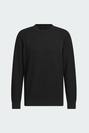 [아디다스골프] 26년 NEW KA6238 얼티메이트365 투어 니트 남성 스웨트 셔츠_BLACK-a