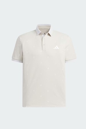 [아디다스골프] 26년 NEW JY8223 모노그램 남성 반팔 폴로 티셔츠_GREY-a