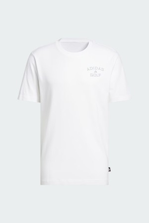 [아디다스골프] 26년 NEW KB2416 골프 칩 인 파라다이스 그래픽 남성 반팔 티셔츠_WHITE-a