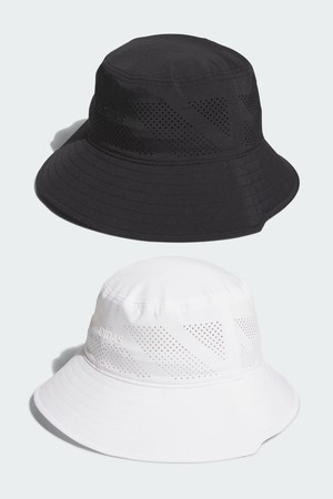 [아디다스골프] 메탈로고 공용 버킷햇 2종 세트 화이트+블랙_WHITE-a