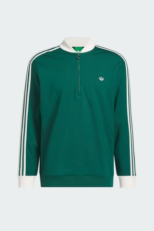 [아디다스골프 오리지널스] 26년 NEW KS5731 3S 쿼터집 남성 스웨트 셔츠_GREEN-a