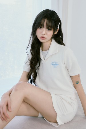 테리 소프트 반카라 셋업 아이보리_IVORY-a