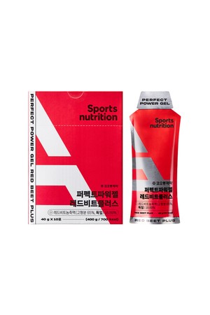 [스포츠 뉴트리션] (NEW) 퍼펙트파워젤 레드비트 10포