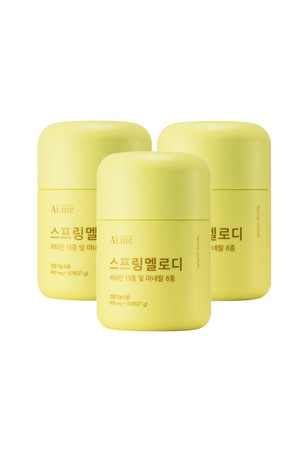 [Ai.me] 스프링멜로디 종합비타민 30정*3박스 (3개월)_NOCOLOR-a
