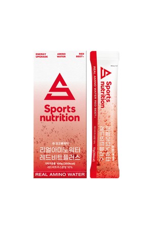 [스포츠 뉴트리션] (NEW) 리얼아미노워터 레드비트플러스 10포