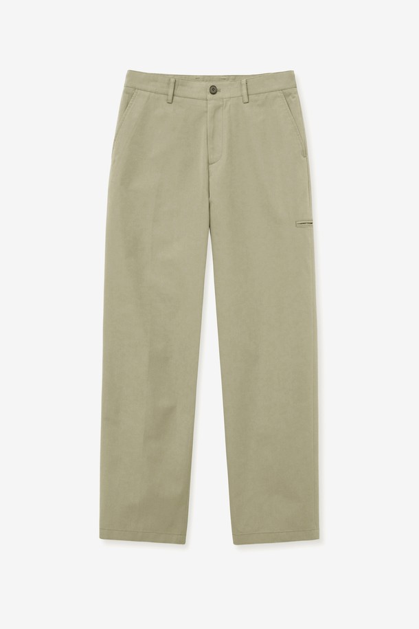 TNGT - 캐주얼팬츠 - Cotton Comfort Pants (Beige) TNPA5E102I2