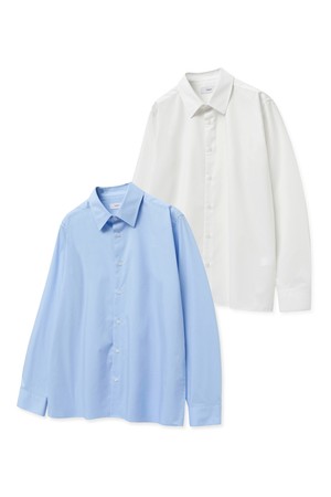 [1+1] 베이직 슬림핏 드레스셔츠 (TNSH4F700MU)