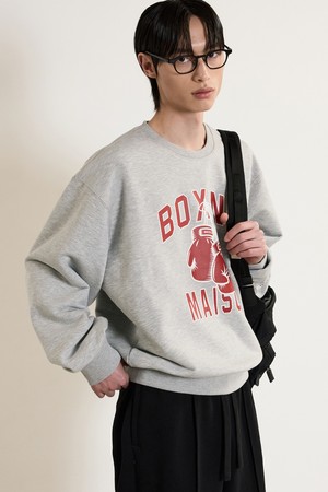 Boxing Sweatshirt (Melange Gray) TNTS5E101G2