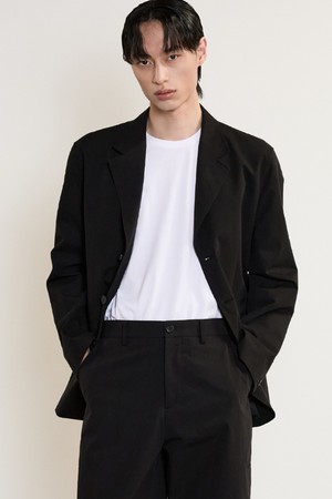 Cotton Comfort Set-Up Jacket (Black) TNJA5E101BK