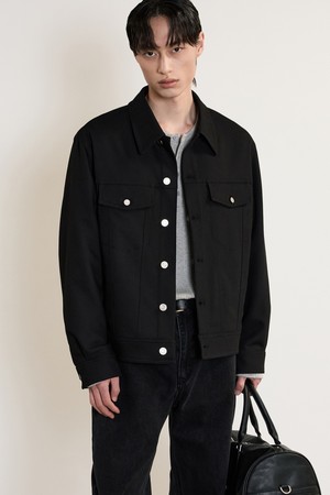 New Trucker Jacket (Black) TNJU5E101BK