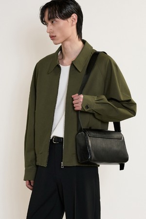 Washed Cotton Swing Top Blouson (Khaki) TNJU5E104K2