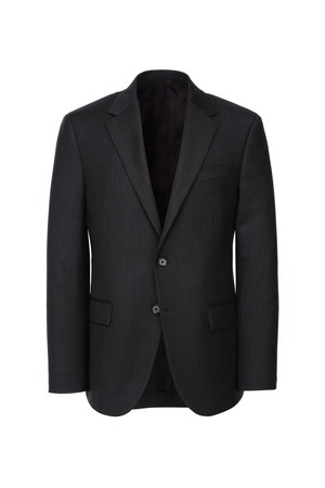 [E.ZEGNA 원단] 다크그레이 시그니처 솔리드 수트 자켓 (JNJA5B502G3)