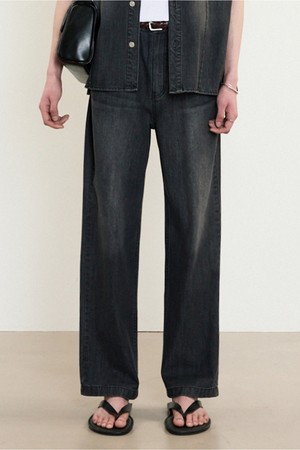 Lot.872 Straight Fit Summer Denim Pants (Washed Gray) TNPA5E201G2