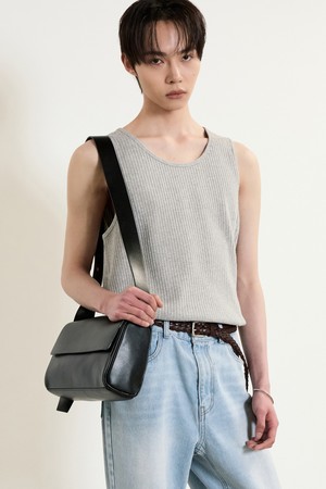 Ribbed Sleeveless (Gray) TNTS5E208G2