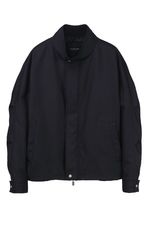 더블 넥 쉘파카 점퍼 (JNJU5A117BK)