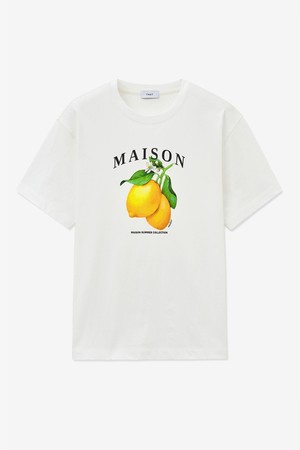Lemon Graphic T-Shirt (White) (TNTS5E220WT)