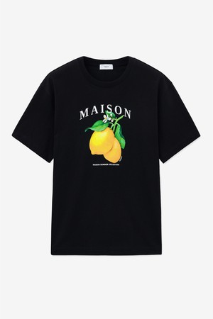 Lemon Graphic T-Shirt (Black) (TNTS5E220BK)