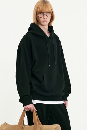 Oversize Hoodie Sweatshirt (Black) TNTS5F102BK